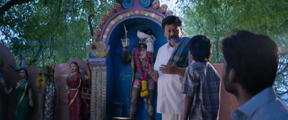 Idly Kadai (2025) Hindi Dubbed Movie screenshot 3