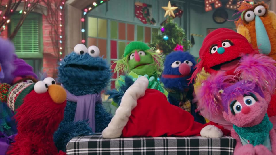 Elmo and Mark Robers Merry Giftmas (2025) Hindi Dubbed Movie screenshot 1