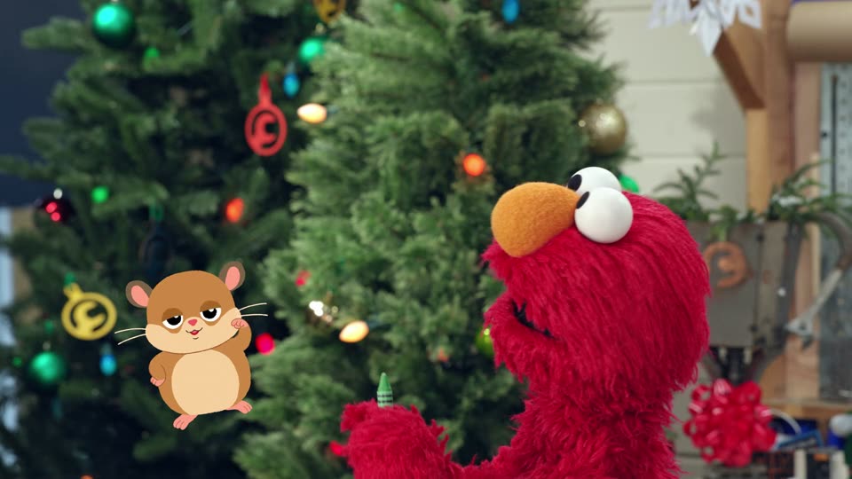 Elmo and Mark Robers Merry Giftmas (2025) Hindi Dubbed Movie screenshot 2