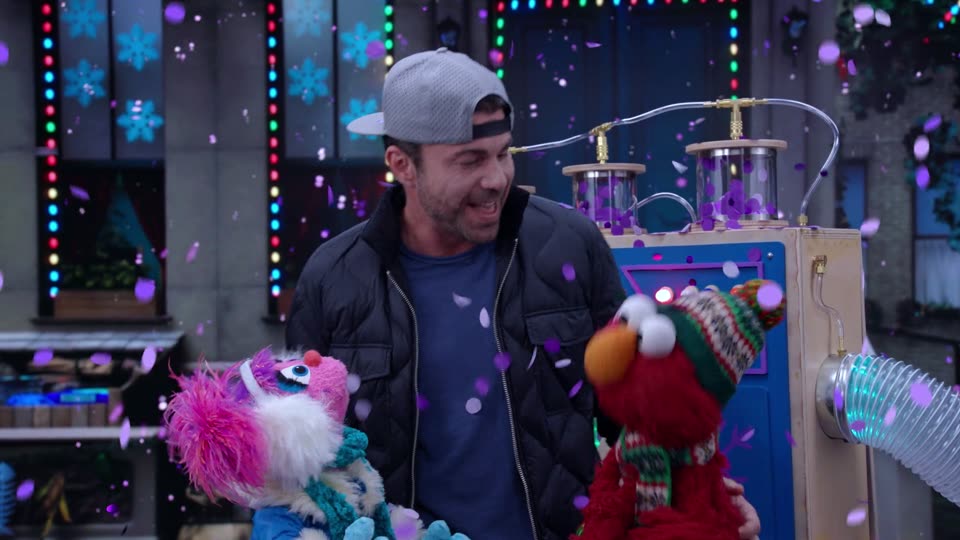 Elmo and Mark Robers Merry Giftmas (2025) Hindi Dubbed Movie screenshot 6