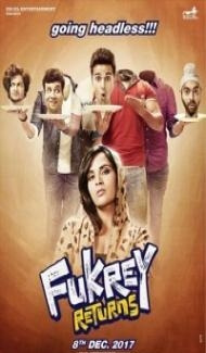 Fukrey Returns (2017) Hindi 480p HDRip 350mb Full Movie